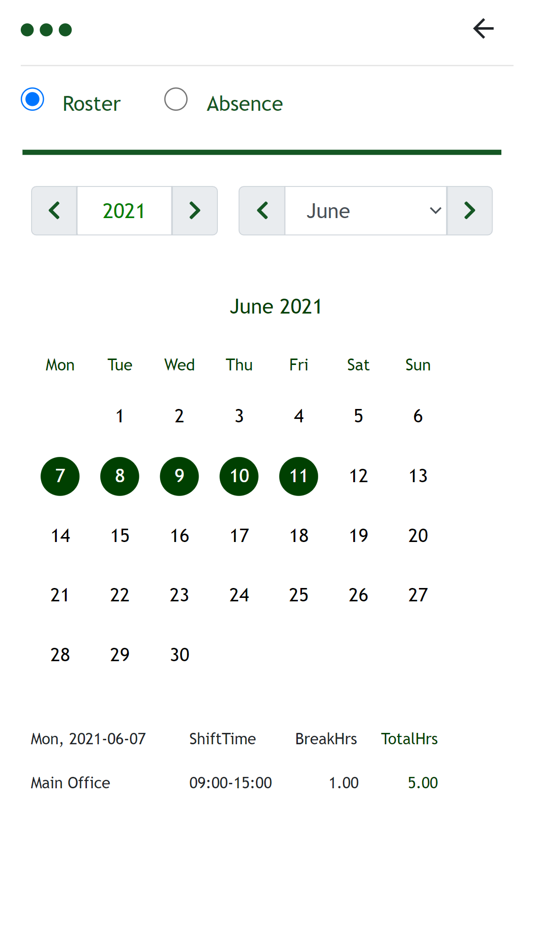 Personaised Calendar